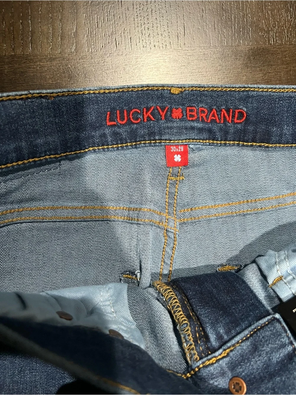 Lucky Brand Jeans 223 Straight Blue Men Size 30x29